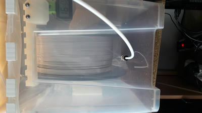 Finished spool, used for prototyping the WeirdCube 3D printer